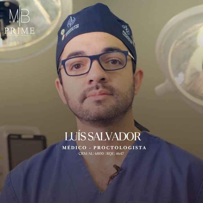 Dr. Luís Salvador — Médico · Proctologista — CRM/AL 6800 · RQE 4647